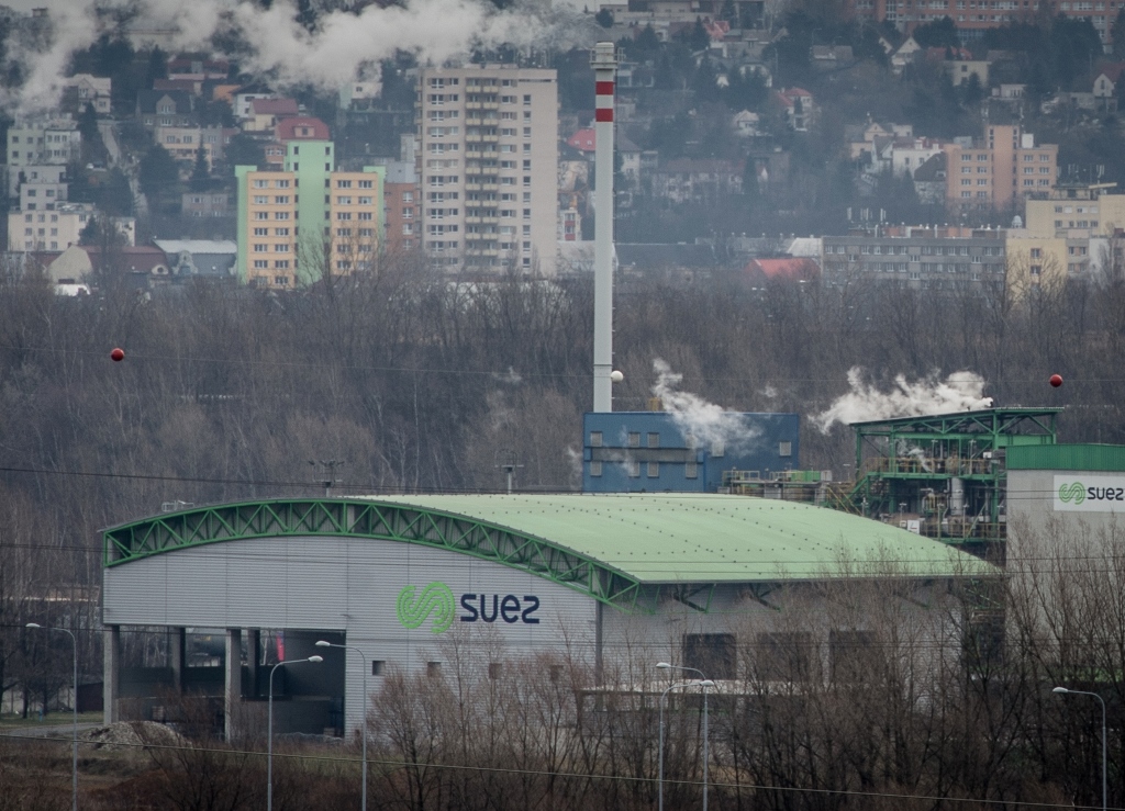 Stávající spalovna nebezpečných odpadů v Mariánských Horách. Foto: Lukáš Kaboň Stávající spalovna nebezpečných odpadů v Mariánských Horách. Foto: Lukáš Kaboň
